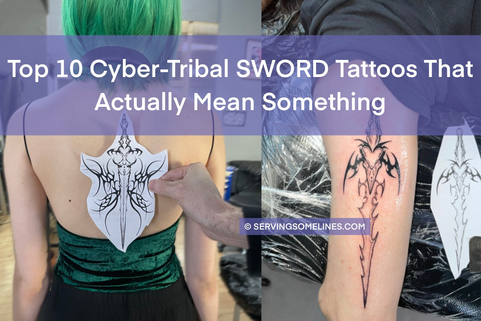 Top 10 Cyber-Tribal Sword Tattoo Designs With Real Meaning ...