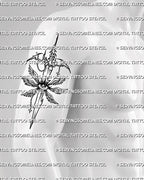 Cyber seraphim sword tattoo shown on men’s upper arm placement with vertical blade and sharp winged eye detail